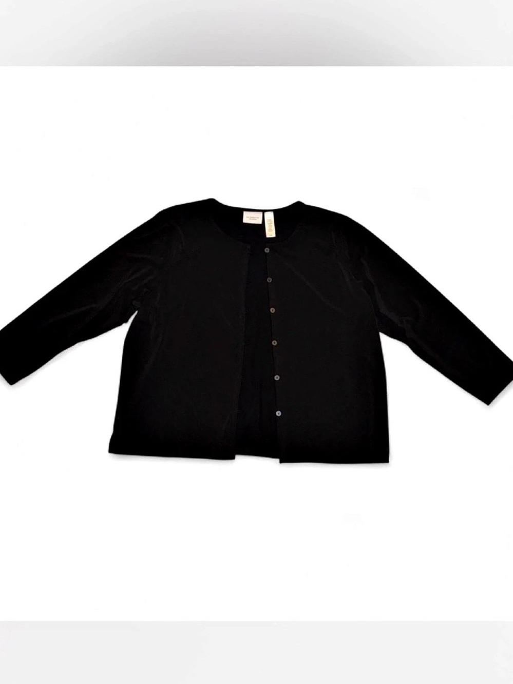 Liz Claiborne Black Cardigan Size XL Like New